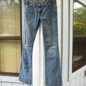 Abercrombie and Fitch Womens 2 Long Jeans Low to Mid Rise Madison